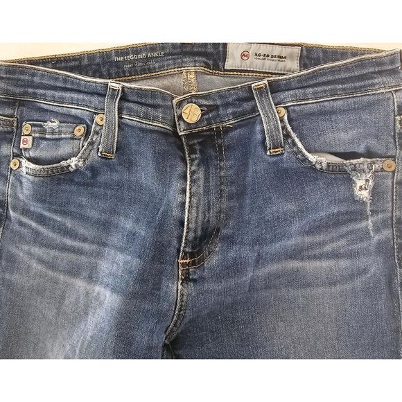 AG Jeans The Leggin Super Skinny Ankle/ Adriano Goldschmied Size 28 - Picture 7 of 8